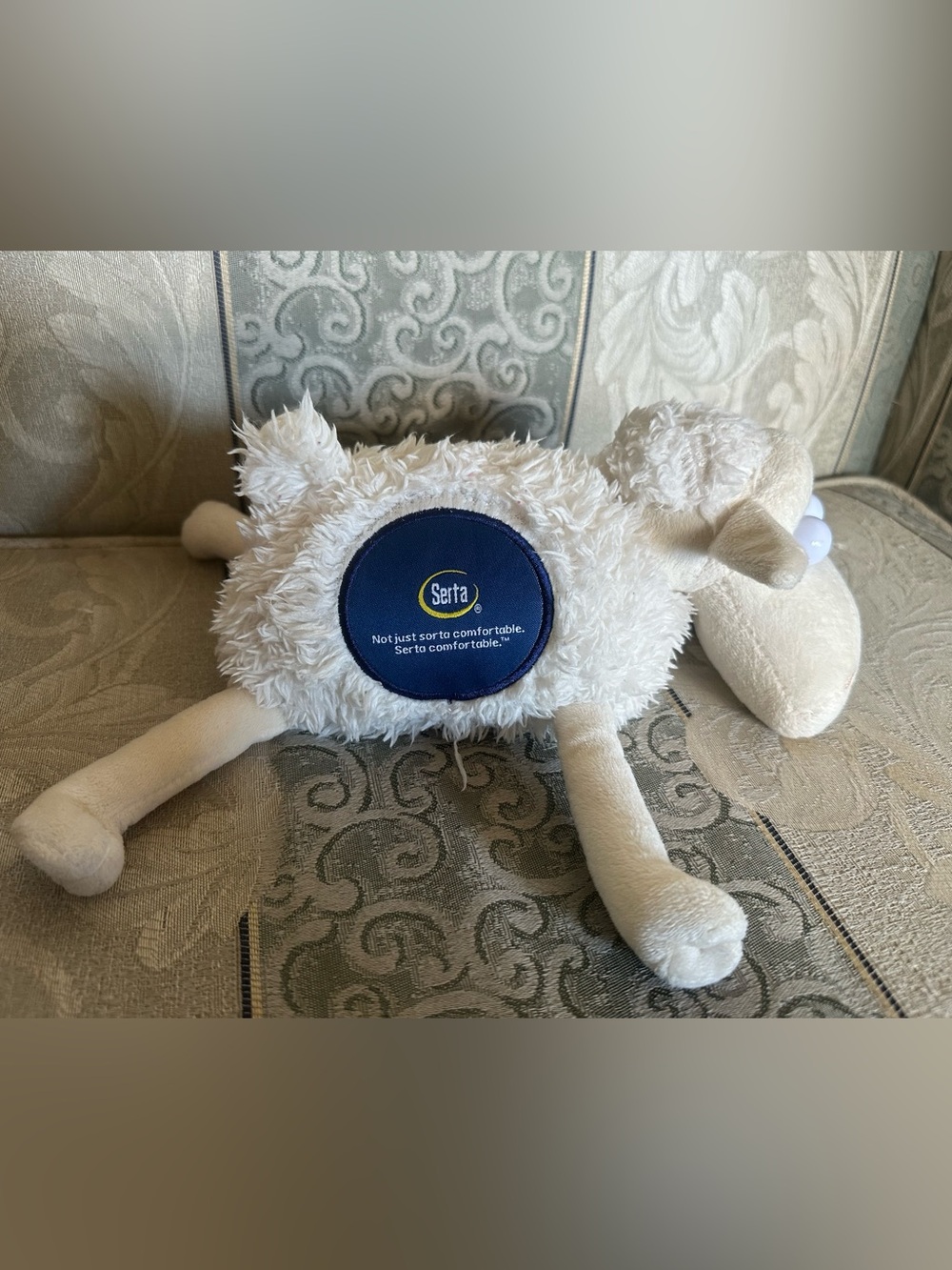 Serta Plush Sheep Stuffed Animal - White